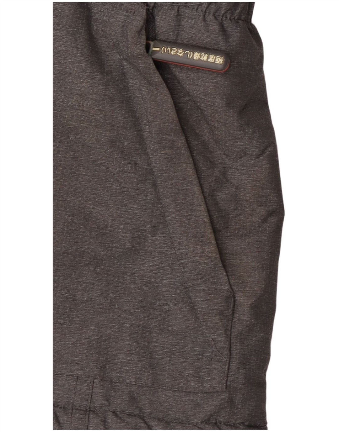 Jachetă Windbreaker pentru femei cu glugă Superdry UK 16 mare nailon gri