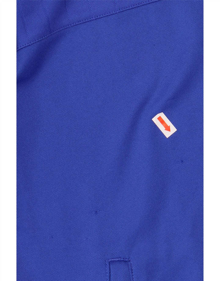 Jachetă de top pentru trening Climacool pentru bărbați Adidas, poliester albastru mediu