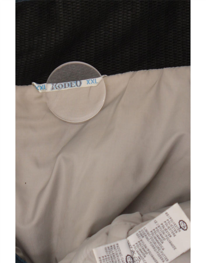 Jachetă de vânt pentru bărbați C&A, cu fermoar, UK 44 2XL Albastru, poliester, bloc de culoare, iarnă