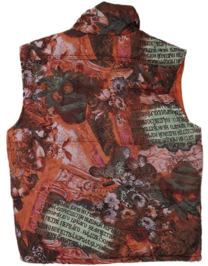 REPRISE Gilet grafic căptușit pentru bărbați UK 36 mic, multicolor, floral