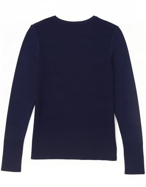 Top pentru femei Zara cu mânecă lungă UK 14 Large Blue