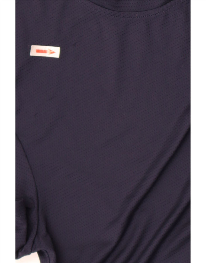 Tricou pentru bărbați Adidas Aeroready Top Mediu Bleumarin Poliester