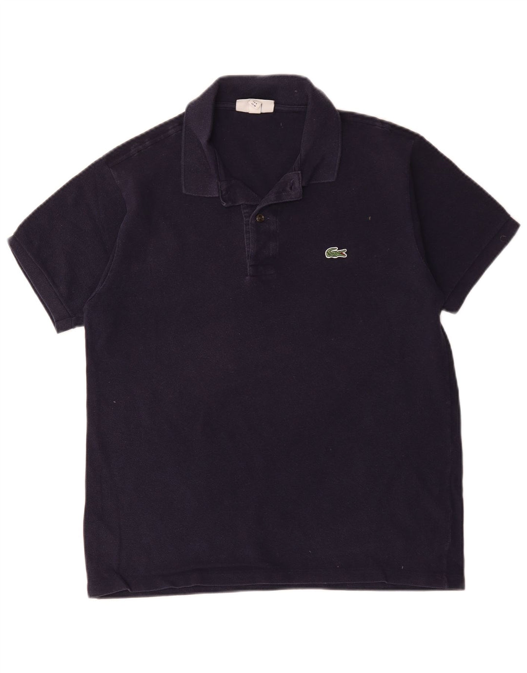 Tricou polo Lacoste pentru bărbați, cu tăiere clasică, mărimea 4, bumbac, albastru bleumarin mediu