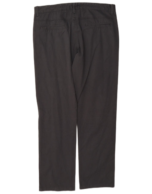 Pantaloni chino drepți pentru bărbați Zara EU 44 Mari L34 L30 Bumbac gri