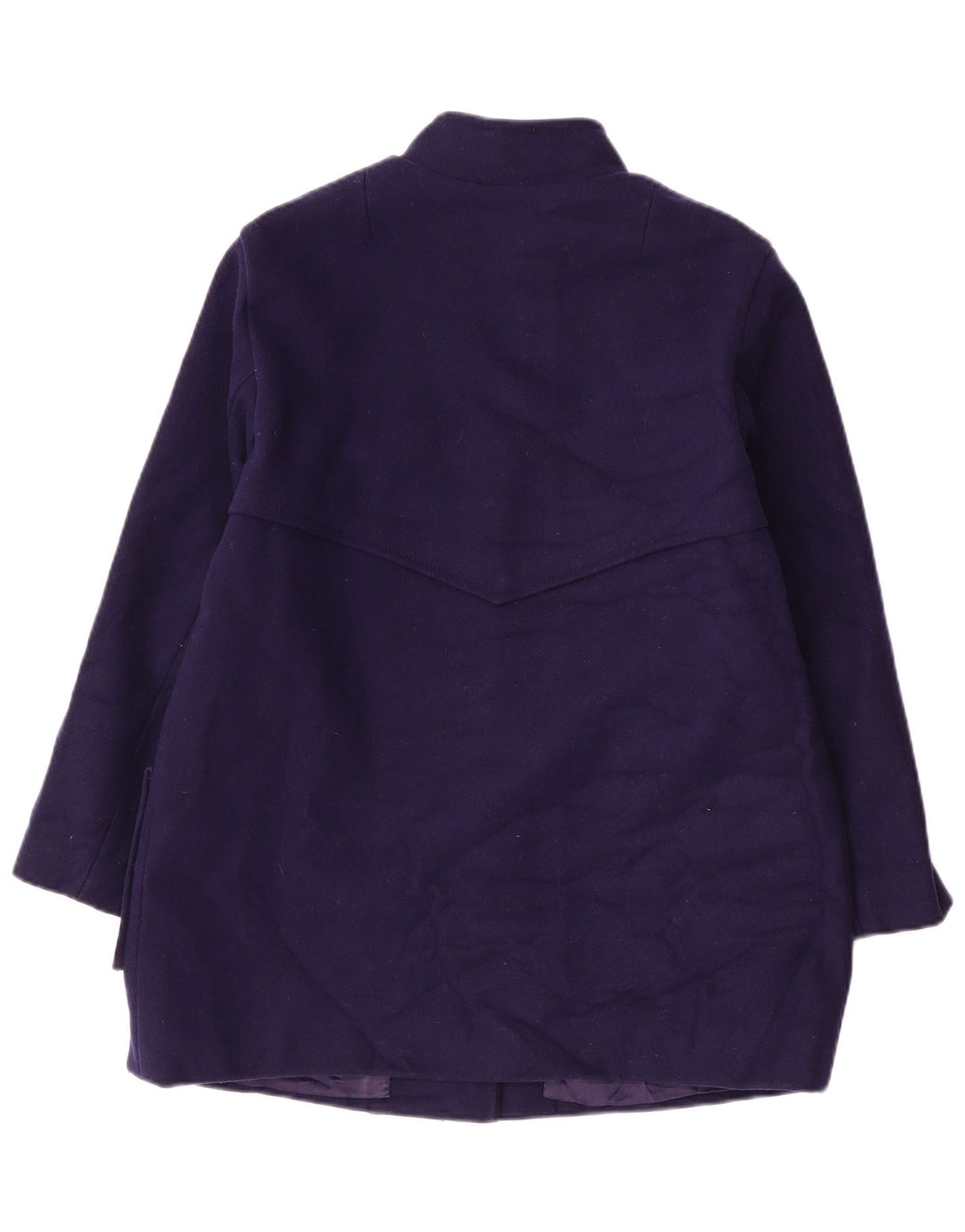 Pardesiu vintage pentru femei UK 14 Medium Bleumarin