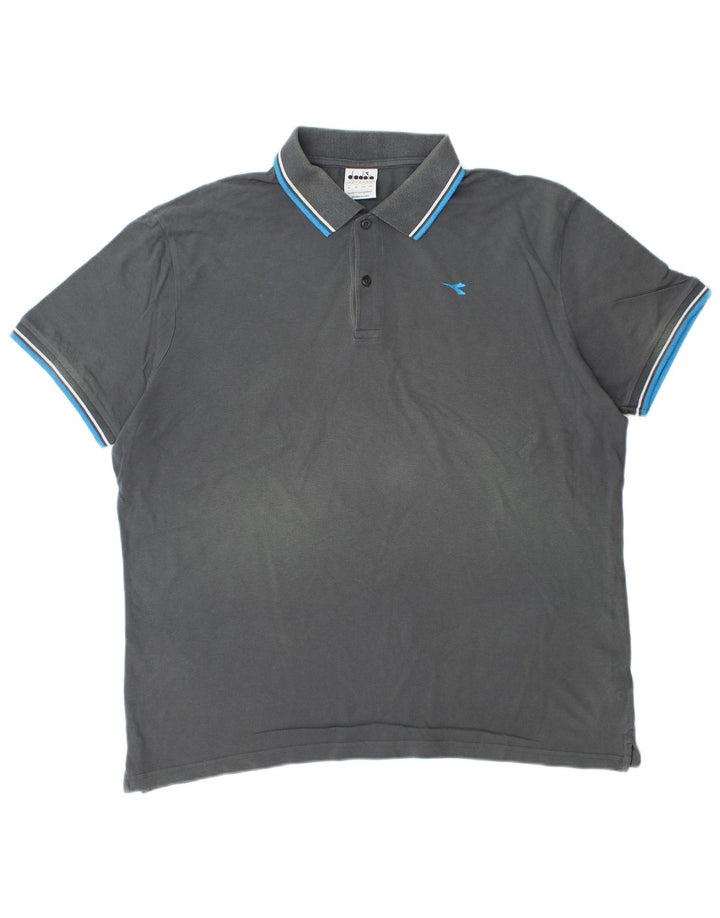 DIADORA Tricou Polo pentru Barbati XL Bumbac Gri