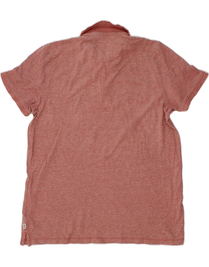 WRANGLER Mens Polo Shirt 2XL Maroon Flecked Cotton Vintage Wrangler and Second-Hand Wrangler from Messina Hembry 