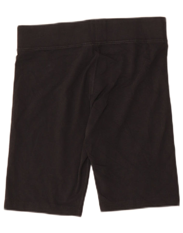 Pantaloni scurti sport Nike pentru femei UK 12, bumbac mediu negru