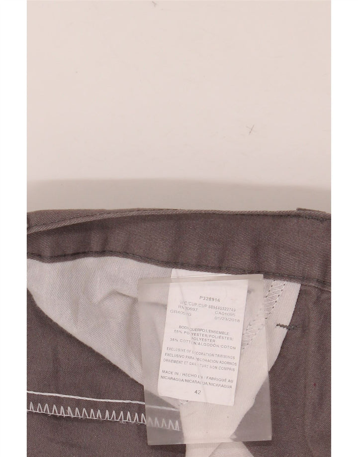 DICKIES Pantaloni scurți casual pentru bărbați W42 2XL Gri poliester color bloc