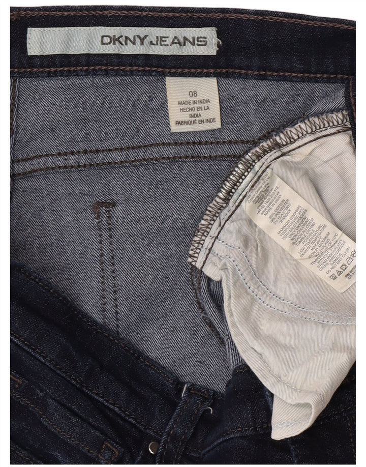 Pantaloni scurți din denim Dkny pentru femei US 8 Medium W30 Bumbac bleumarin