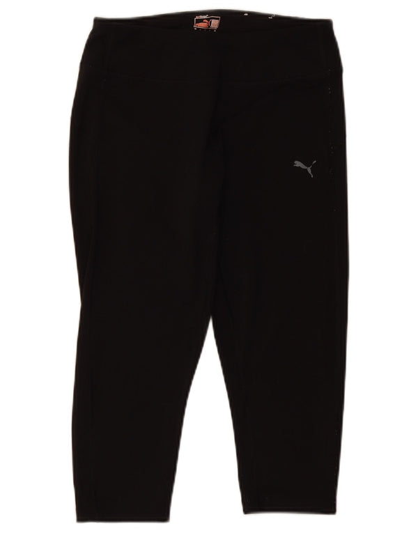Leggings Capri Puma pentru femei UK 12 Medium Black