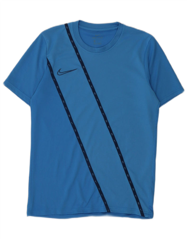 Tricou grafic Nike Dri Fit pentru bărbați Top Medium Blue Poliester