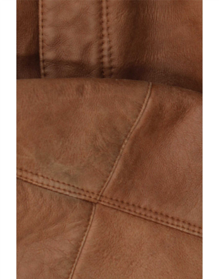 Jachetă vintage pentru bărbați din shearling IT 52 XL bej din shearling