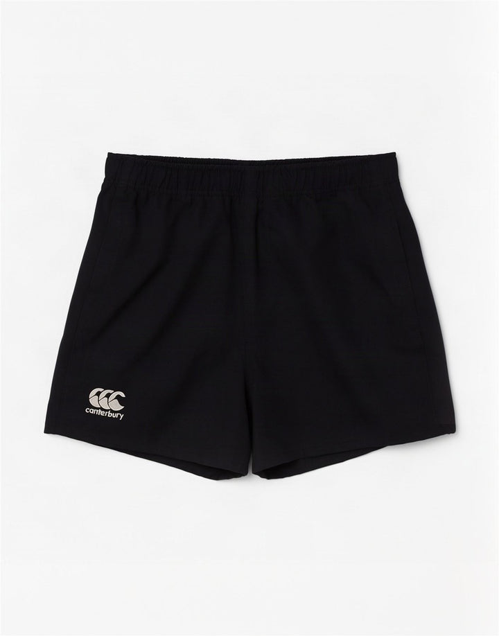 Pantaloni scurti sport pentru bărbați Canterbury, poliester negru mic