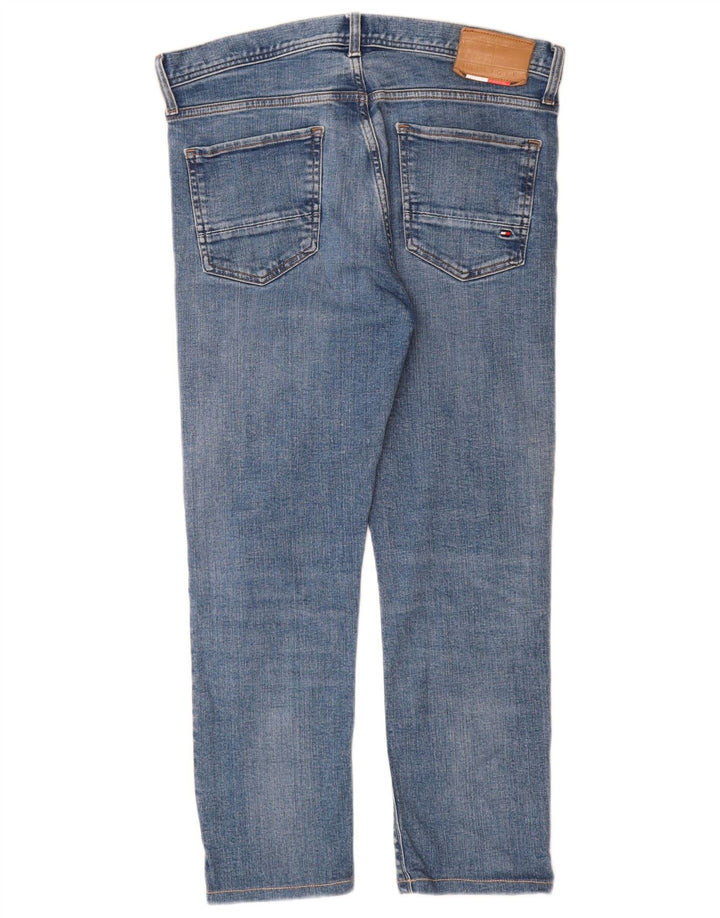 Blugi pentru bărbați Tommy Hilfiger Bleecker Slim W32 L27 Bumbac albastru