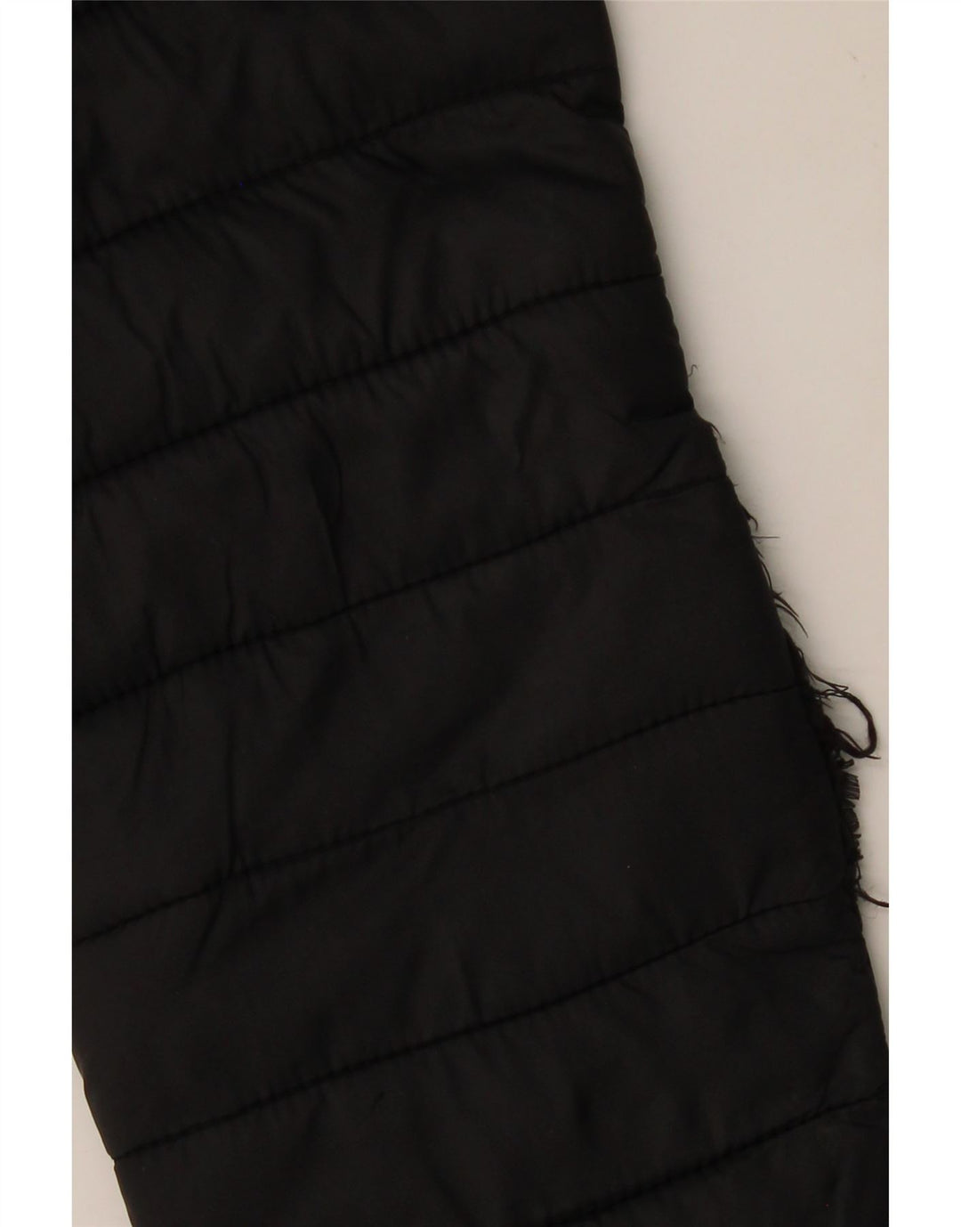 GUESS Boys Hooded Padded Jacket 11-12 Years Black Polyester