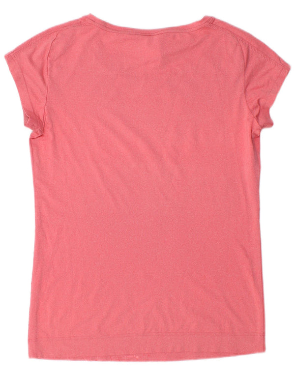 Tricou grafic Adidas pentru femei Top UK 12/14 Medium Pink Poliester