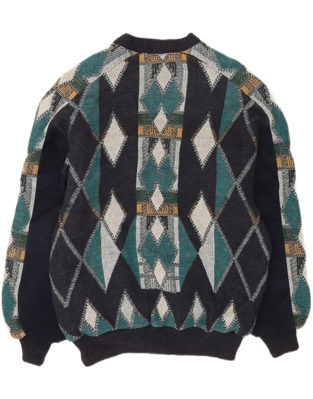 Geacă bomber pentru bărbați Luciano Chiari UK 40 mare bleumarin Argyle/Diamond