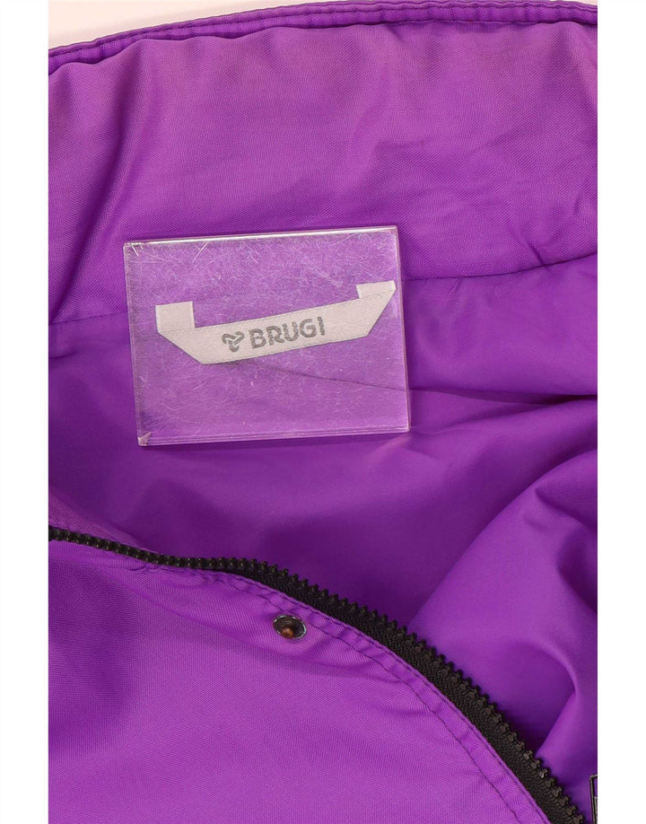 Jachetă de ploaie Brugi pentru bărbați UK 44 2XL Violet Poliester color bloc