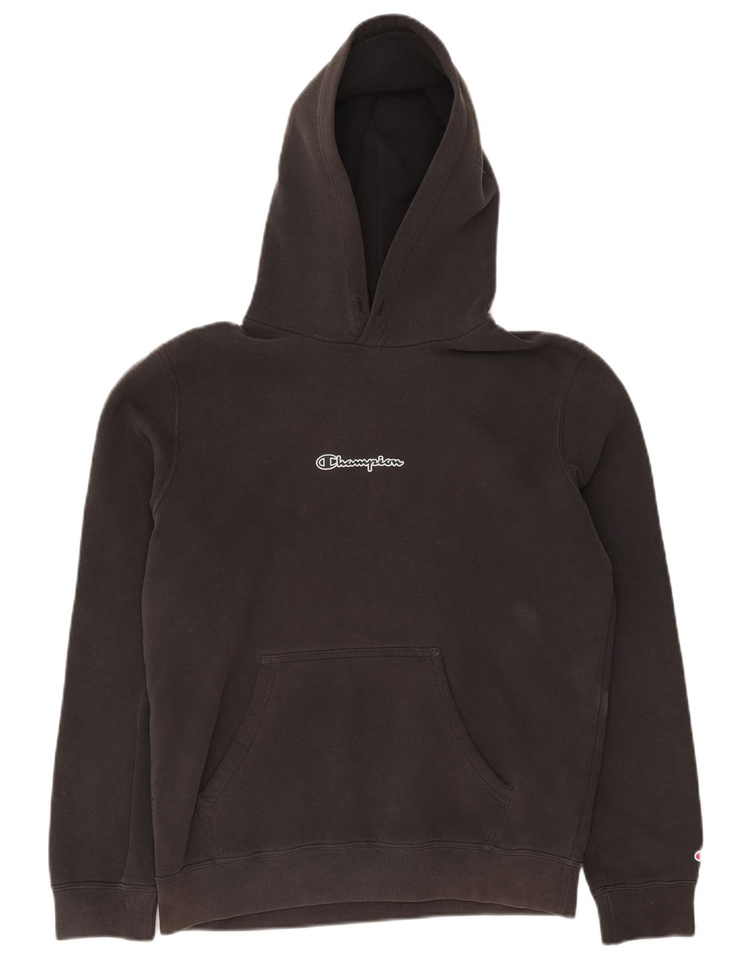 CHAMPION Mens Hoodie Jumper Medium Black Cotton