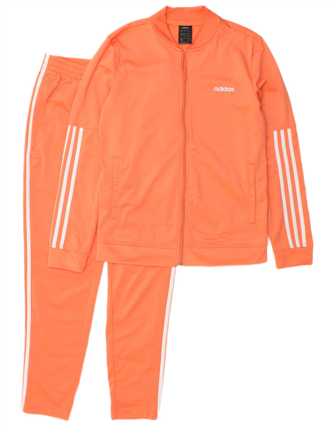 Trening complet pentru femei ADIDAS UK 12/14 Poliester portocaliu mediu