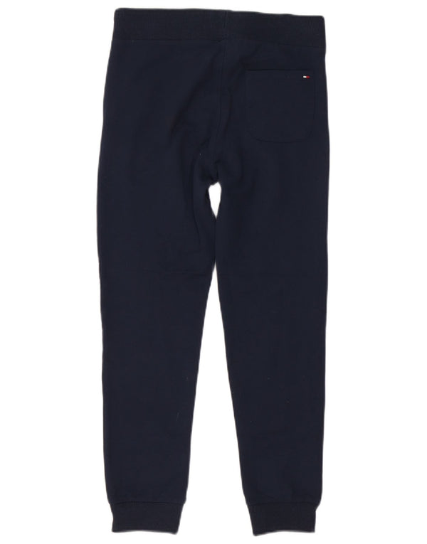 Pantaloni de trening grafic Tommy Hilfiger pentru baieti Pantaloni de jogging 9-10 ani bleumarin
