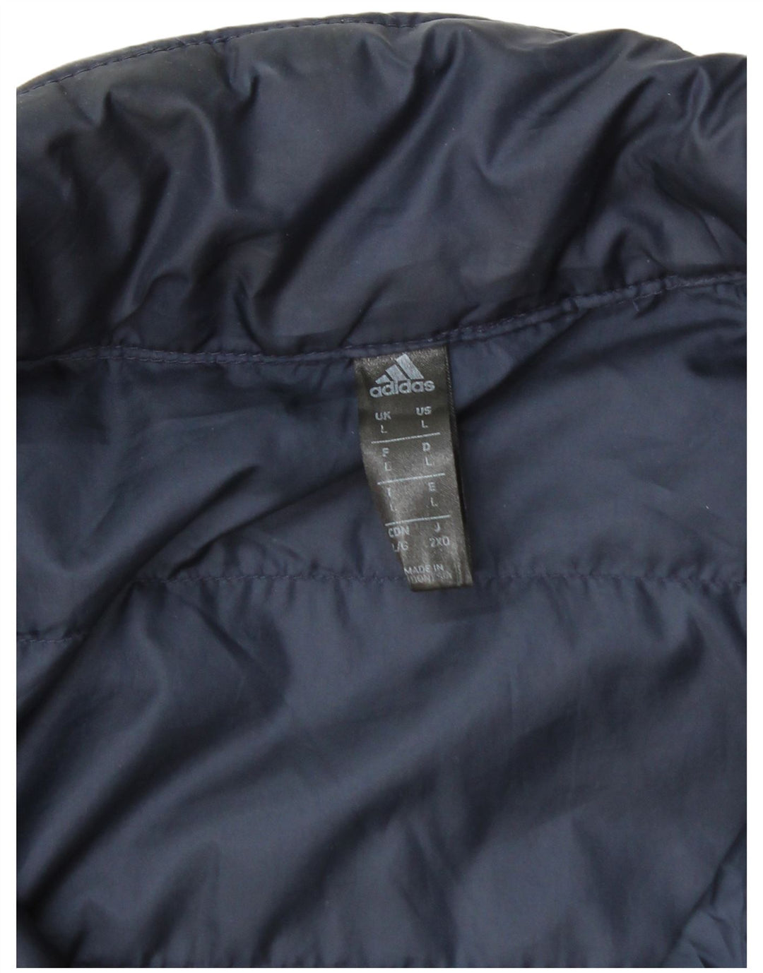 Gilet pentru bărbați Adidas Graphic Padded UK 40 Large Bleumarin