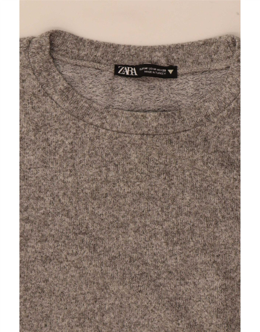 Bluză pentru femei Zara UK 12 Medium Gri Pete