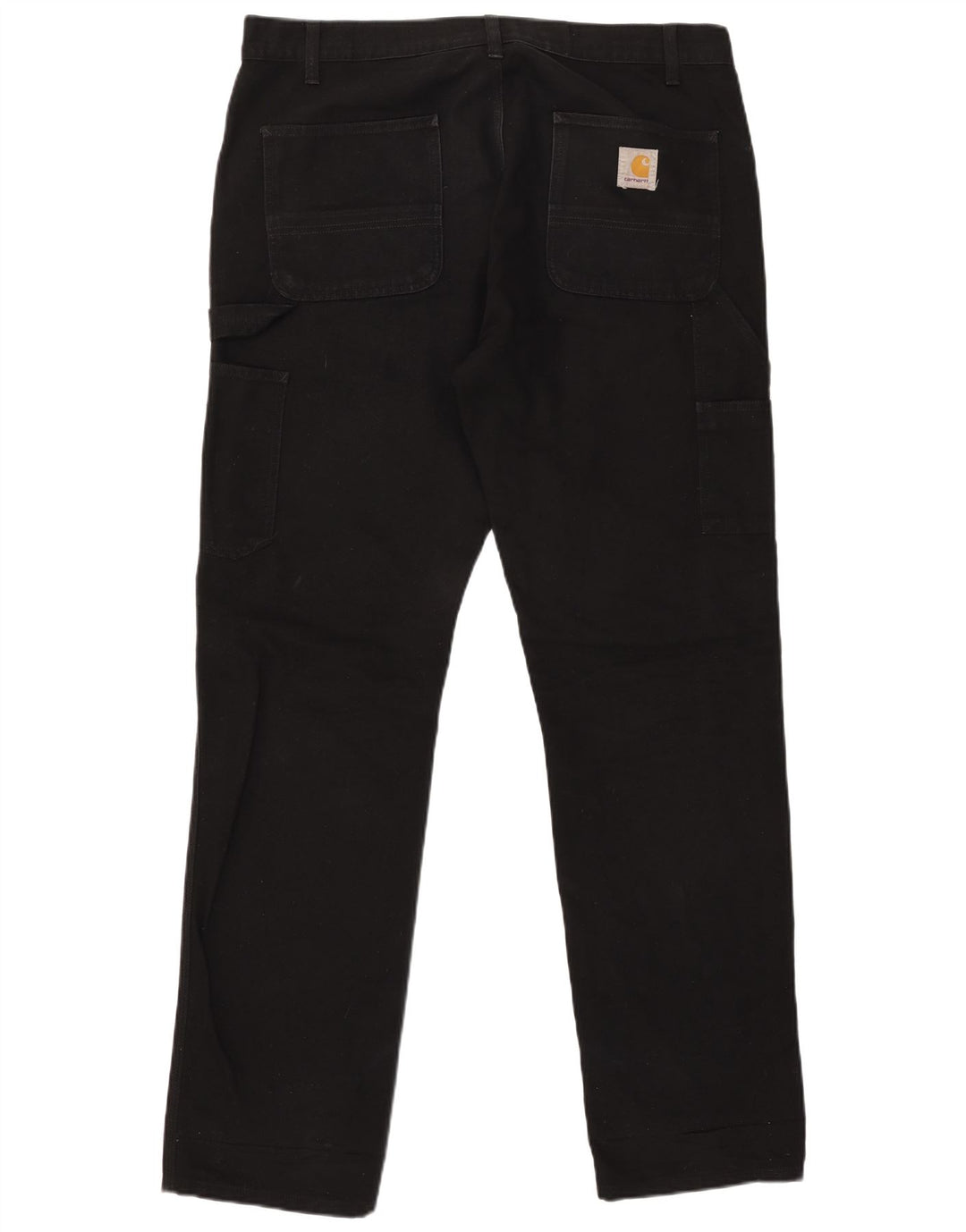 Pantaloni cargo drepti pentru bărbați CARHARTT W36 L34 poliester negru