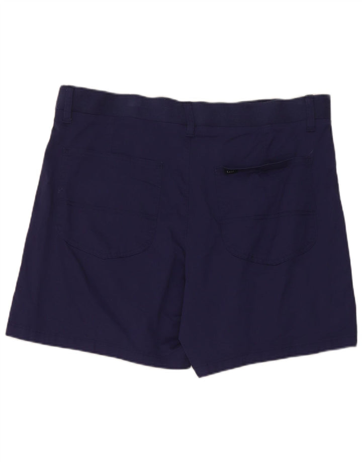 Pantaloni scurți cargo pentru femei Lee W40 2XL bleumarin