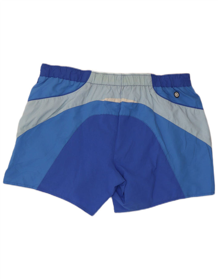 Pantaloni scurți de înot cu grafic pentru bărbați COLMAR IT 58 XL, albastru, poliester color bloc