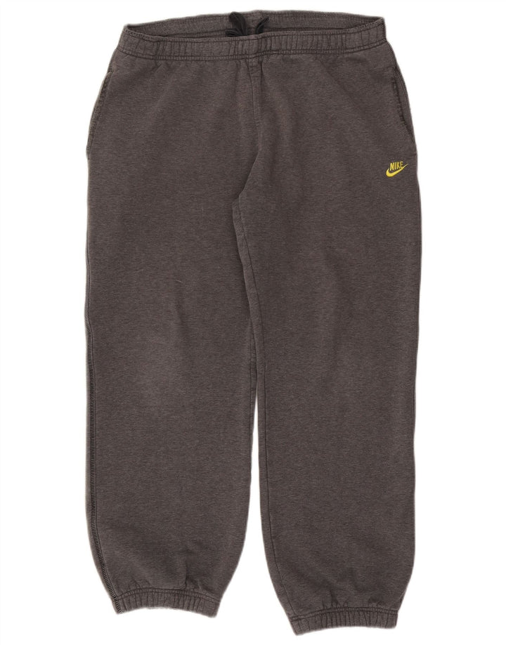 Pantaloni de trening Nike pentru bărbați Joggeri din bumbac gri mediu