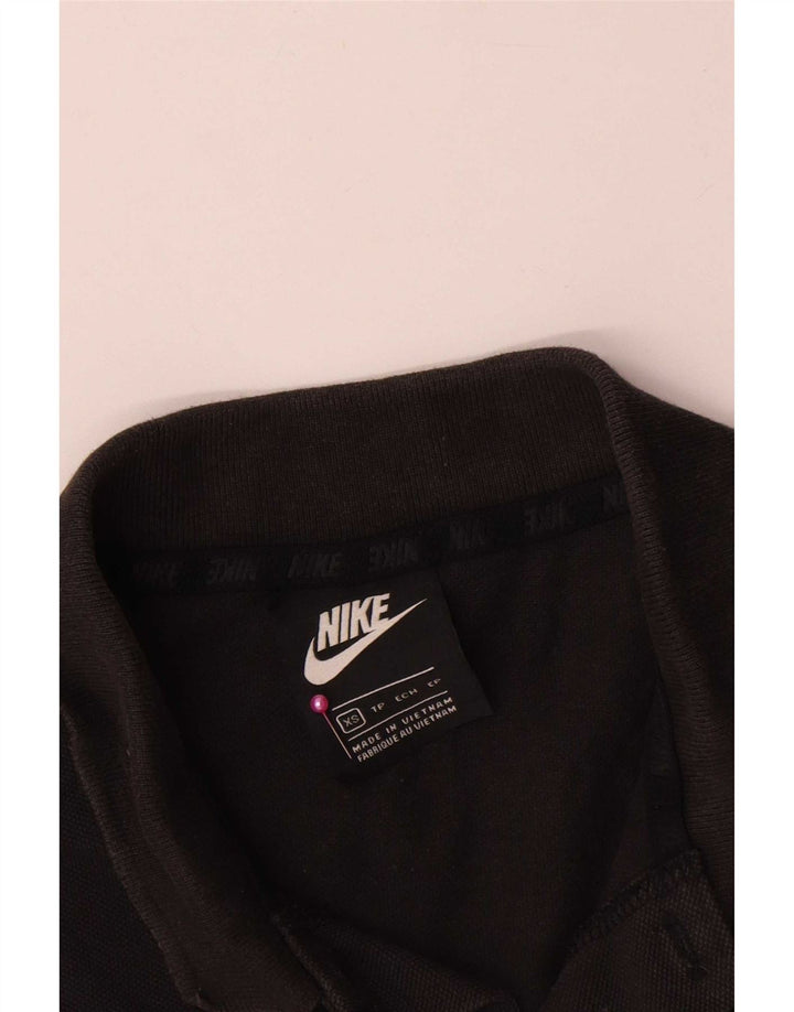 Tricou polo pentru bărbați Nike XS bumbac negru
