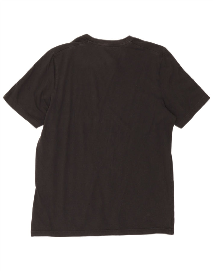 Tricou grafic ADIDAS Terrex Regular Fit Top, bumbac mediu negru