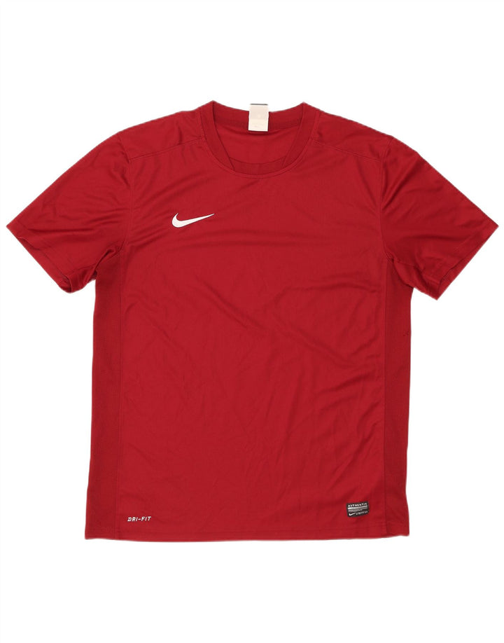 Tricou Nike Dri Fit pentru bărbați Top mare din poliester maro