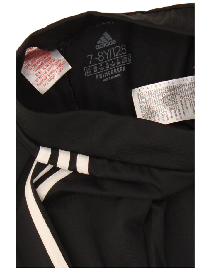 Leggings Aeroready pentru fete Adidas 7-8 ani poliester negru