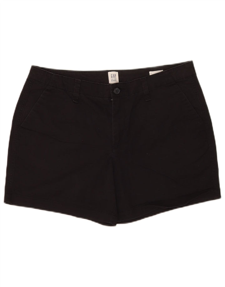 Pantaloni scurti chino pentru femei Gap US 10 Large W32 Bumbac negru