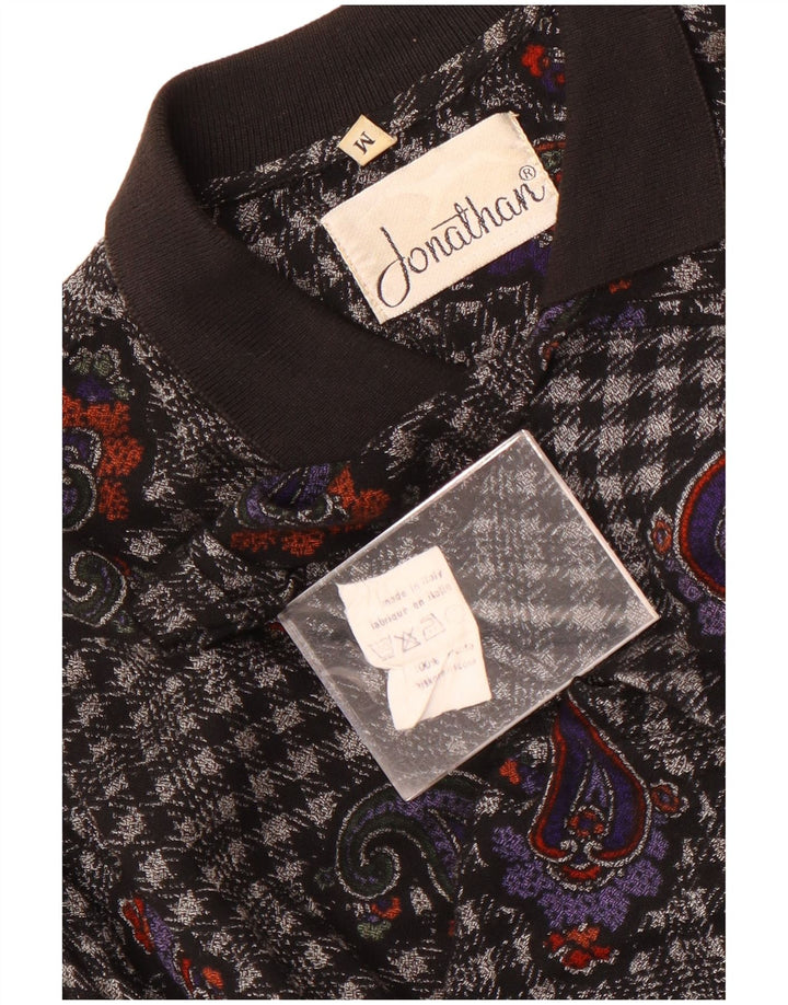 Cămașă de flanel pentru bărbați, negru mediu, viscoză cachetadă