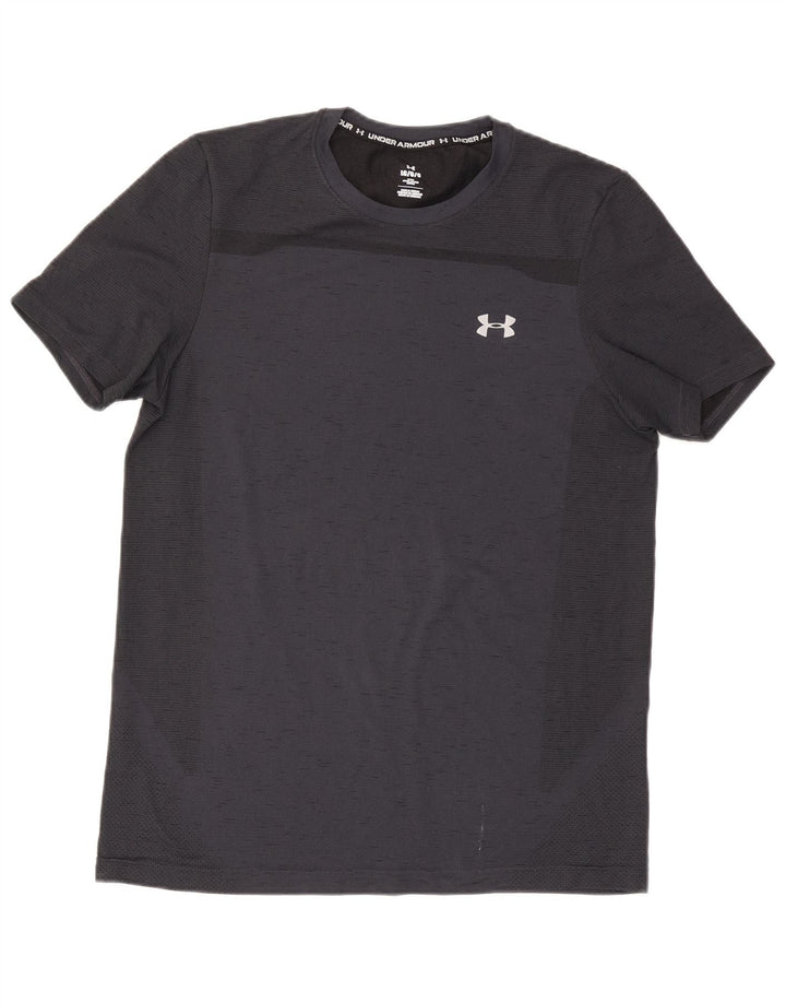 Tricou Under Armour pentru bărbați Top mare, gri pete