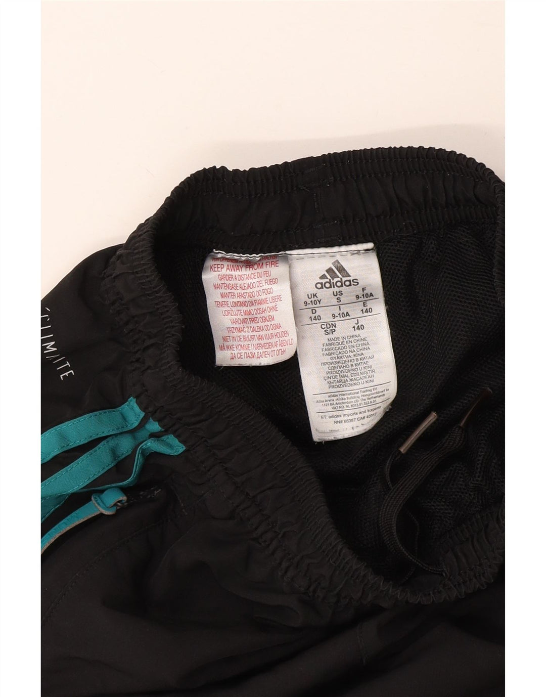 Pantaloni de trening ADIDAS Munster Rugby Graphic 9-10 ani negru