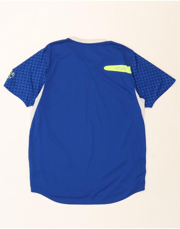 Tricou grafic pentru bărbați Adidas Top XL, albastru, poliester