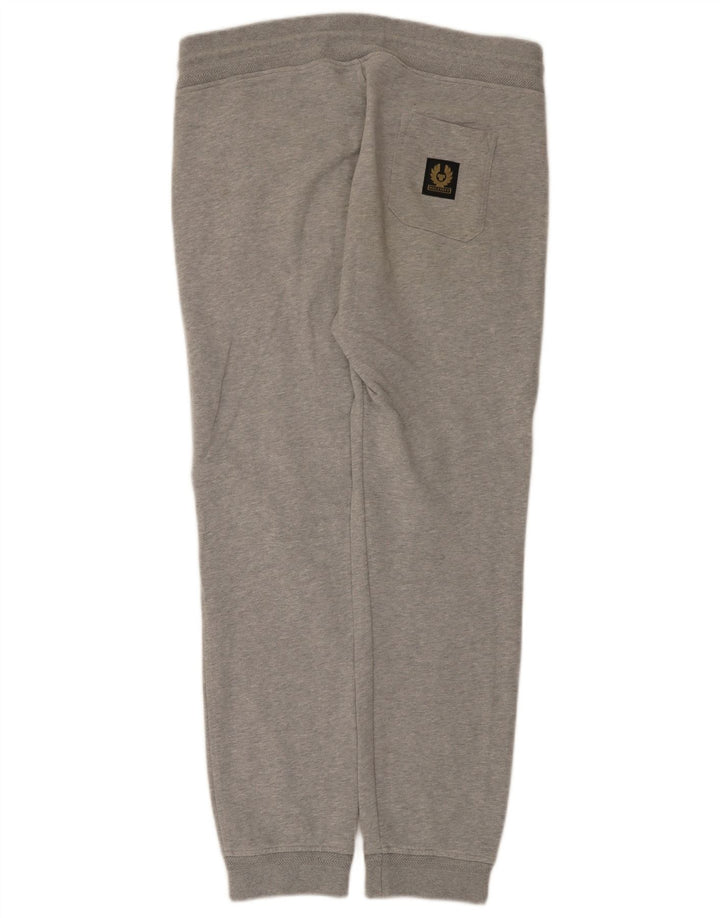 Belstaff Pantaloni de trening pentru bărbați Joggeri, bumbac, gri mic