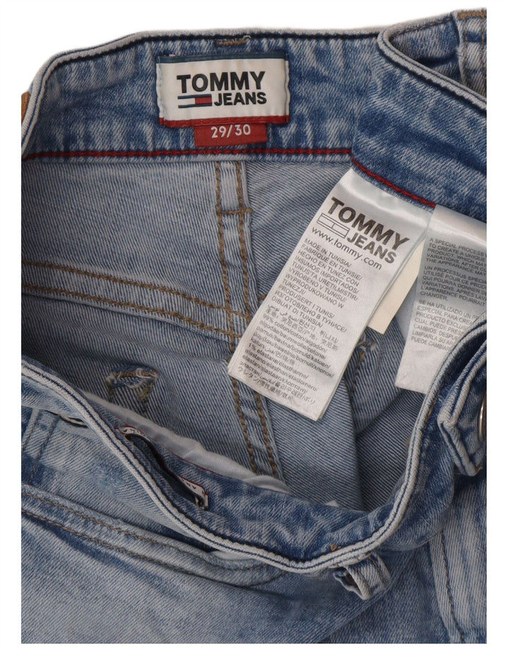 TOMMY HILFIGER Blugi slim pentru bărbați W29 L30 Bumbac albastru