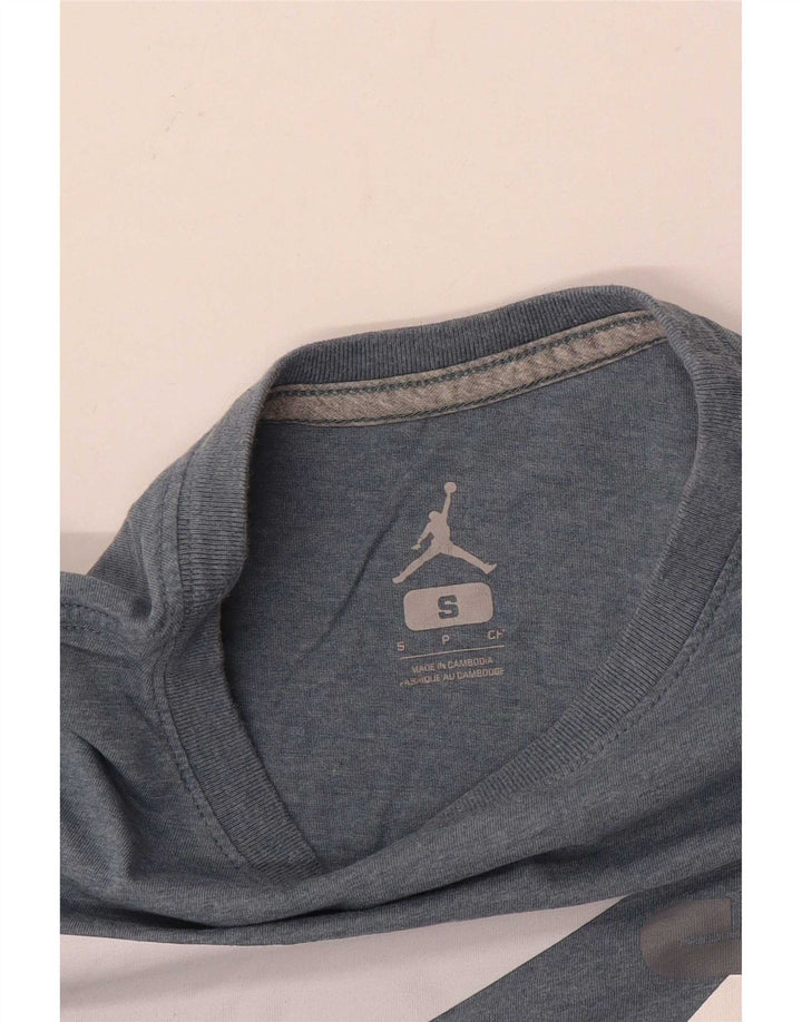 Tricou grafic Jordan pentru bărbați Top mic gri