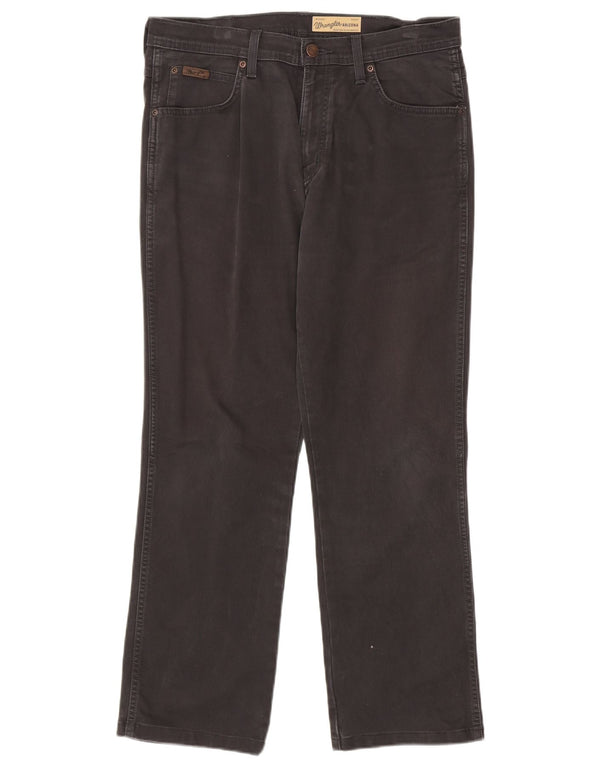 Blugi drepti Wrangler pentru bărbați Arizona Stretch W33 L30 bumbac gri
