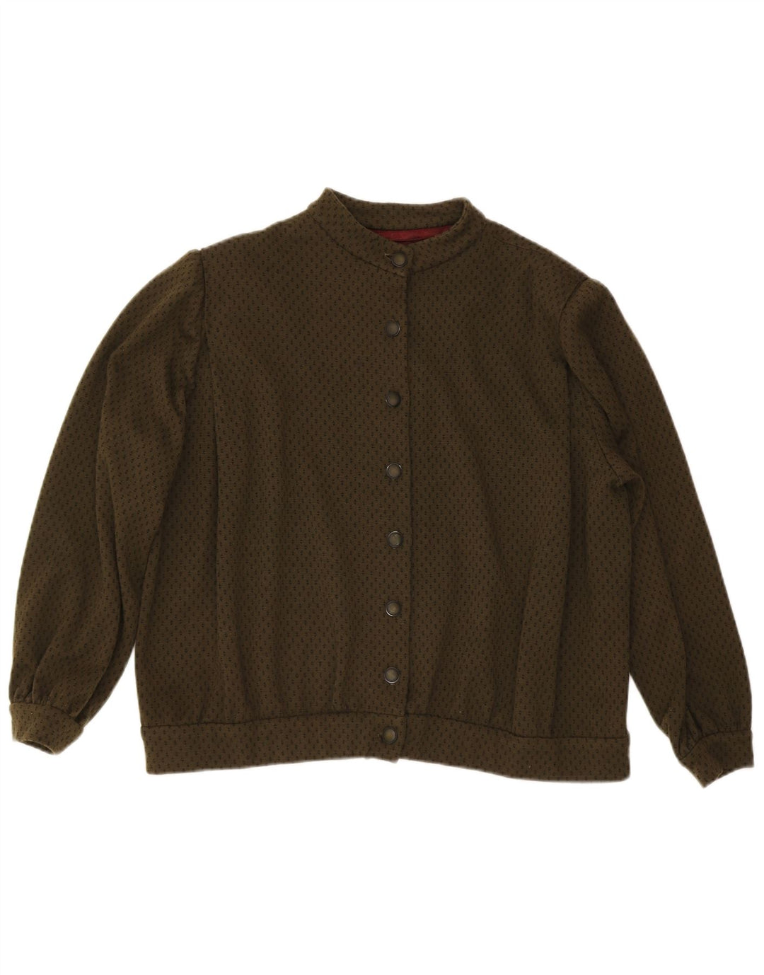 Bomber vintage pentru femei UK 20 2XL Kaki Spotted