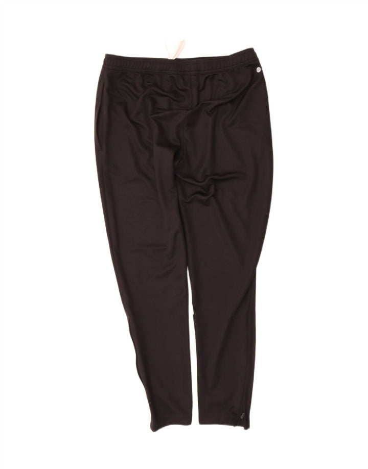 ADIDAS Mens Tracksuit Trousers Large  Black Polyester