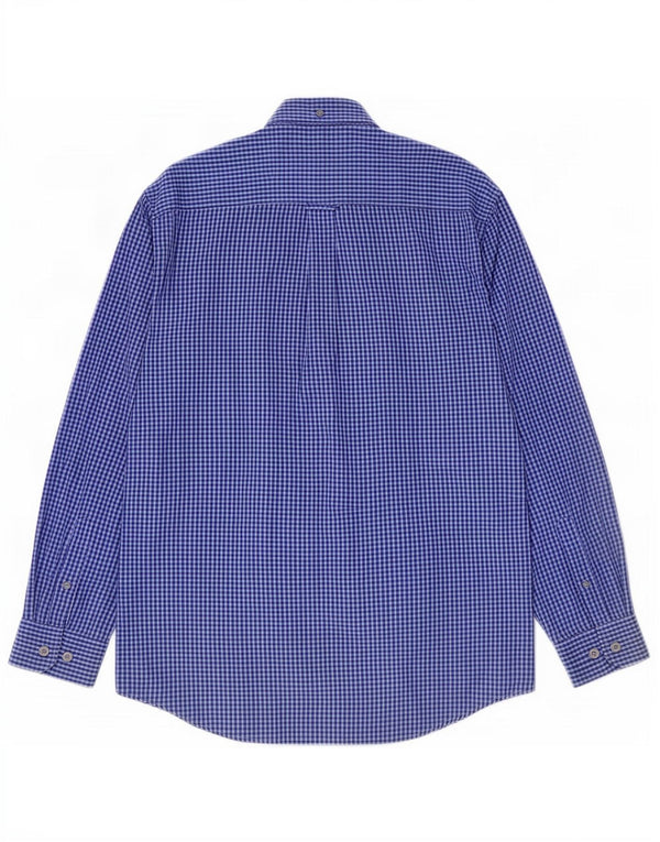 Cămașă pentru bărbați Ben Sherman, albastru mediu Gingham