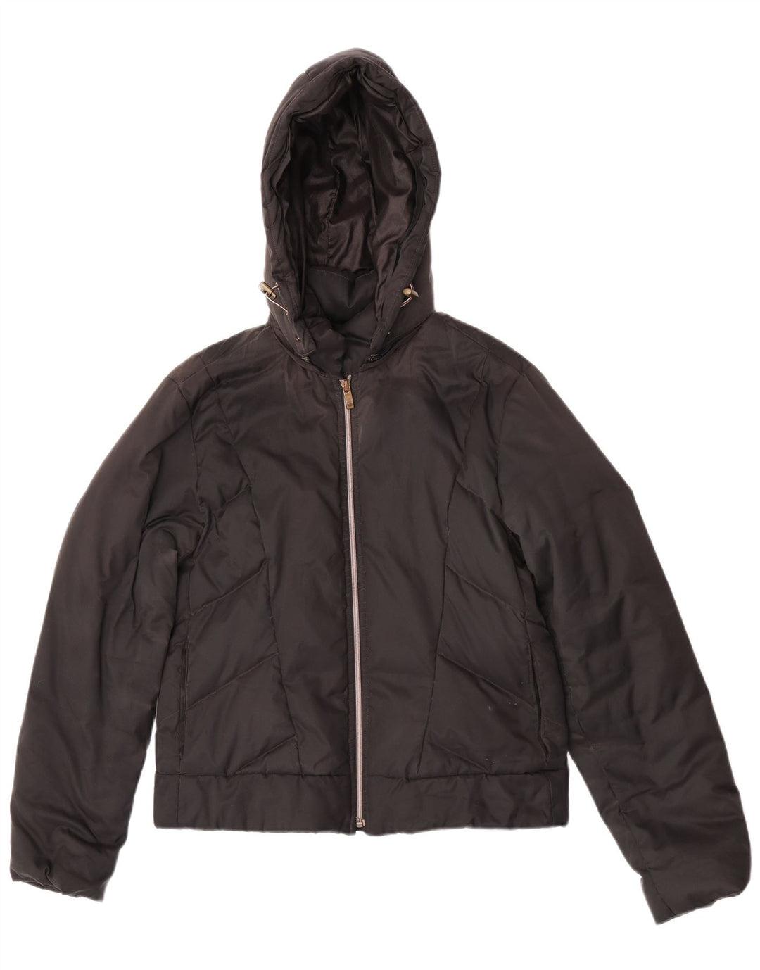 Jachetă căptușită cu glugă pentru femei Ciesse Piumini IT 46 Poliester negru mare