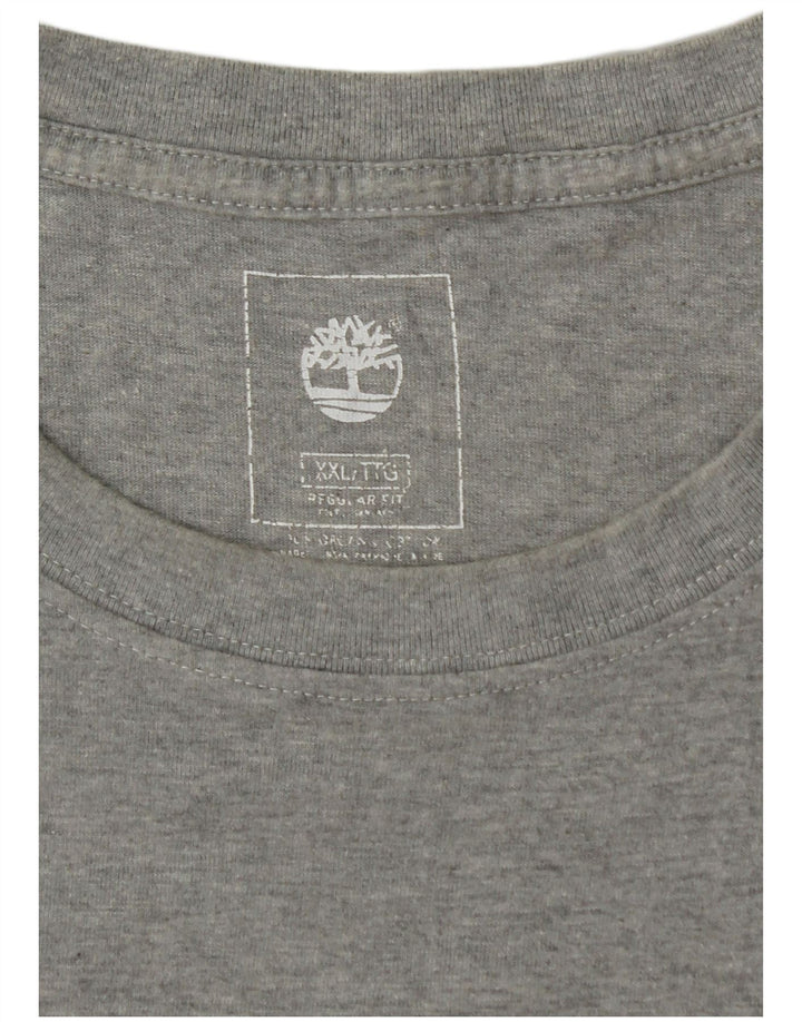 Tricou grafic TIMBERLAND pentru bărbați, cu croiala normală, 2XL, gri